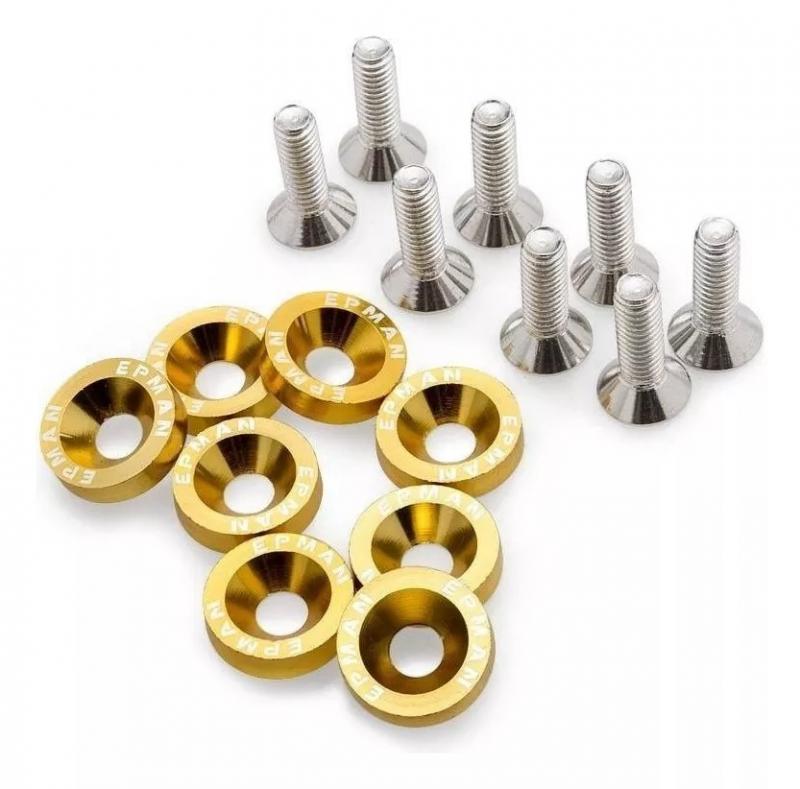 ARANDELAS ANONIZADAS MOTO X 10 GOLD